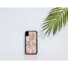 Capa para telemóvel iKins para iPhone XR — padrão de diamantes, preta