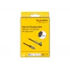 Cabo de carregamento e dados USB Type-C para Lightning com ficha angular e função de suporte, DELOCK 1,5 m, 9 V 3 A (MFi)