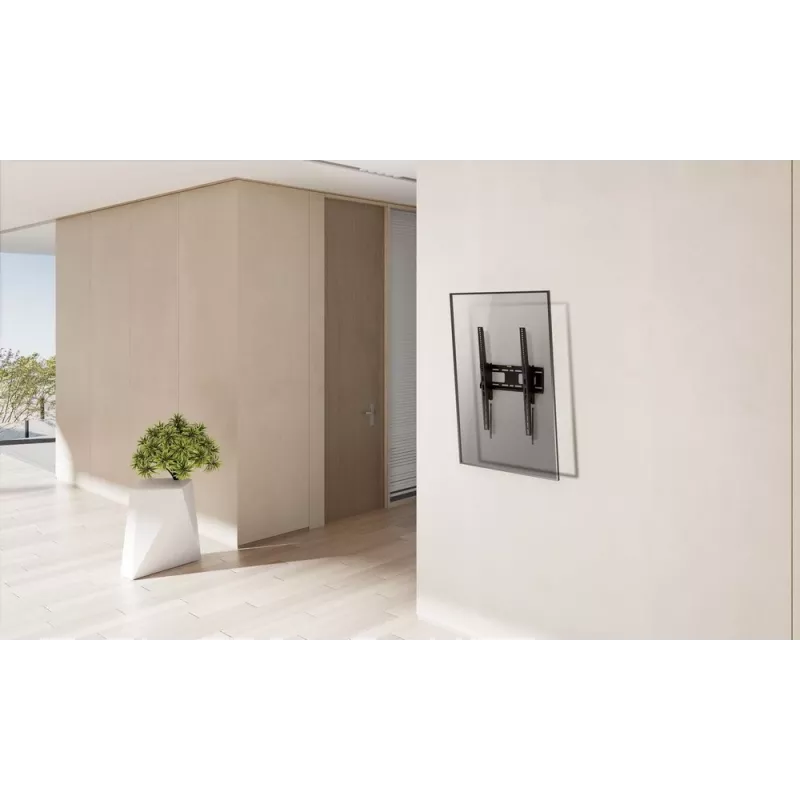Gembird WM-75T-03 suporte de parede inclinável para TV de sinalização digital na vertical, 37–75 polegadas (94–190,5 cm), preto