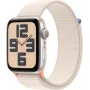 Apple Watch SE (GPS) alumínio 44mm 2022 bege (MRE63QL/A)
