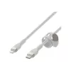 Belkin BOOST CHARGE - Cabo Lightning - USB-C macho de 24 pinos para Lightning macho - 1 m - branco - para Apple iPad/iPhone/iPod (Lightning)
