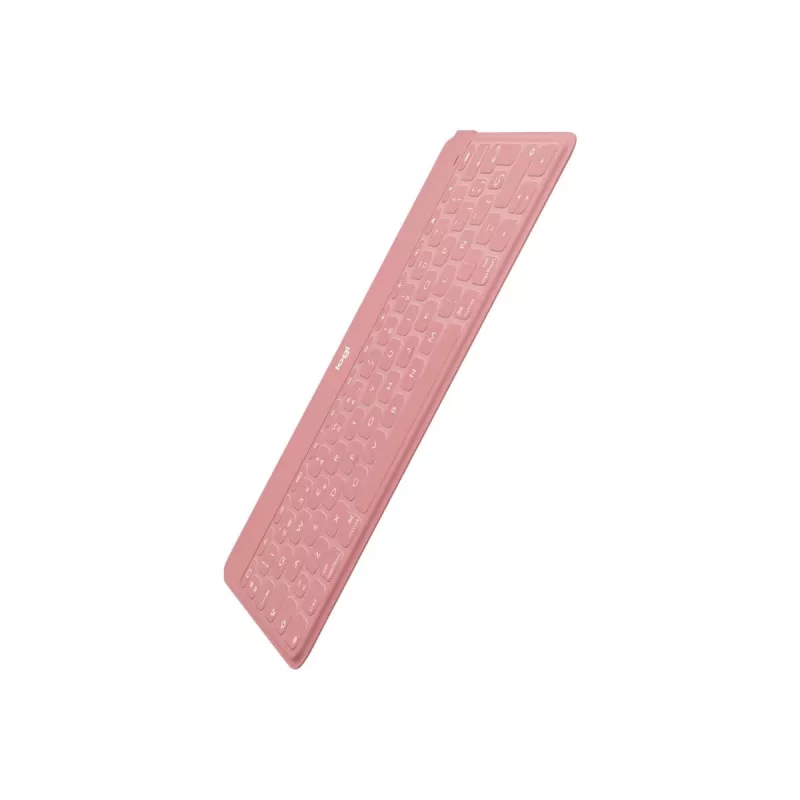 Logitech Keys-To-Go - teclado - Bluetooth - QWERTY - espanhol - Blush Pink - para Apple iPad/iPhone/TV