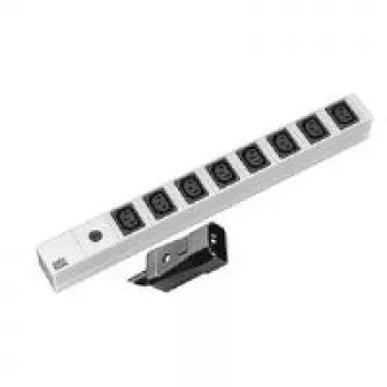 Extensão de corrente Bachmann 19'' 2m 8 IEC320 C13 H05VV-F 3G 1,50mm²