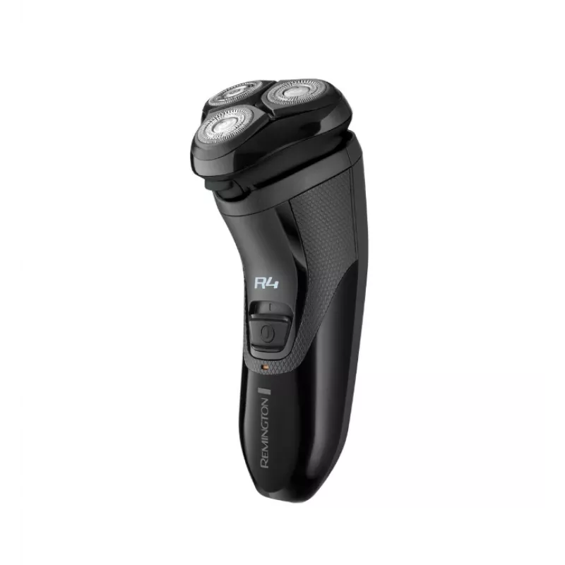Máquina de barbear rotativa Remington R3600 preta a pilhas 40 min