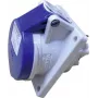 MENNEKES 16A 1632 tomada CEE de encastrar TwinContact 16 A 3p azul 16 A IP44 (16A 1632)