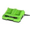 Carregador GreenWorks G24X2UC2 Dual-Slot 24V Li-Ion, 4A, 2 células, carregamento rápido