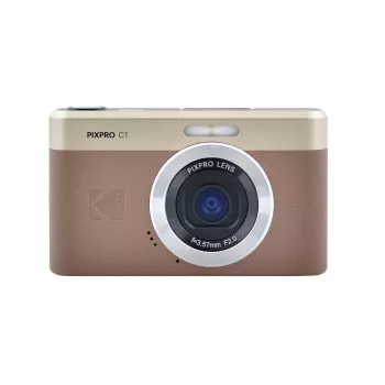 Câmara digital compacta Kodak PIXPRO C1BN – 13 MP – CMOS – Full HD – castanho (C1BN)