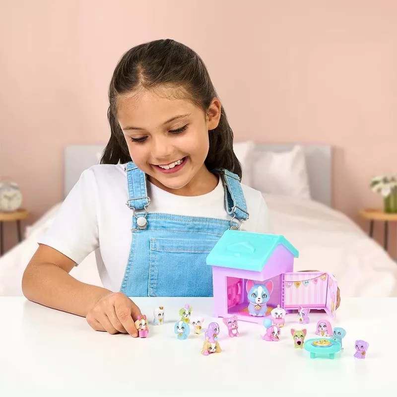 Conjunto de figuras Little Live Pets - Families Moms House Party