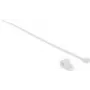 Abraçadeira com fixação por parafuso DeLOCK 18867 náilon branco 24 mm 10 unid.