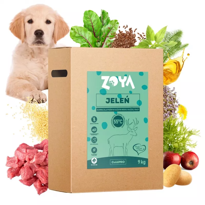 ZOYA ColdPRO ração seca para cães, veado, 9 kg