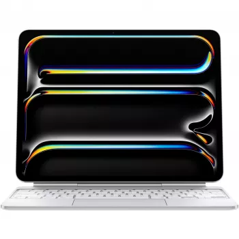 Teclado Apple Magic para iPad Pro 13 polegadas M4 US English branco QWERTY