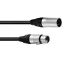 Cabo DMX XLR 5 pinos PSSO 10 m com conectores Neutrik