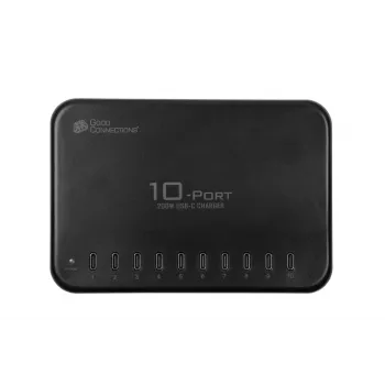 Alcasa PCA-D007S Carregador para dispositivos móveis Tablet Preto AC Carregamento rápido Interior