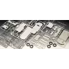 Modelo em plástico VW T1 Panel Van - decoração Gulf 1/24