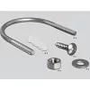 Antena ALLNET 2,4 GHz 8 dBi Omni Outdoor N-Tipo-Fêmea ANT-24-1T1R-OMNI-8dbi (ANT-24-1T1R-OMNI-8dbi)
