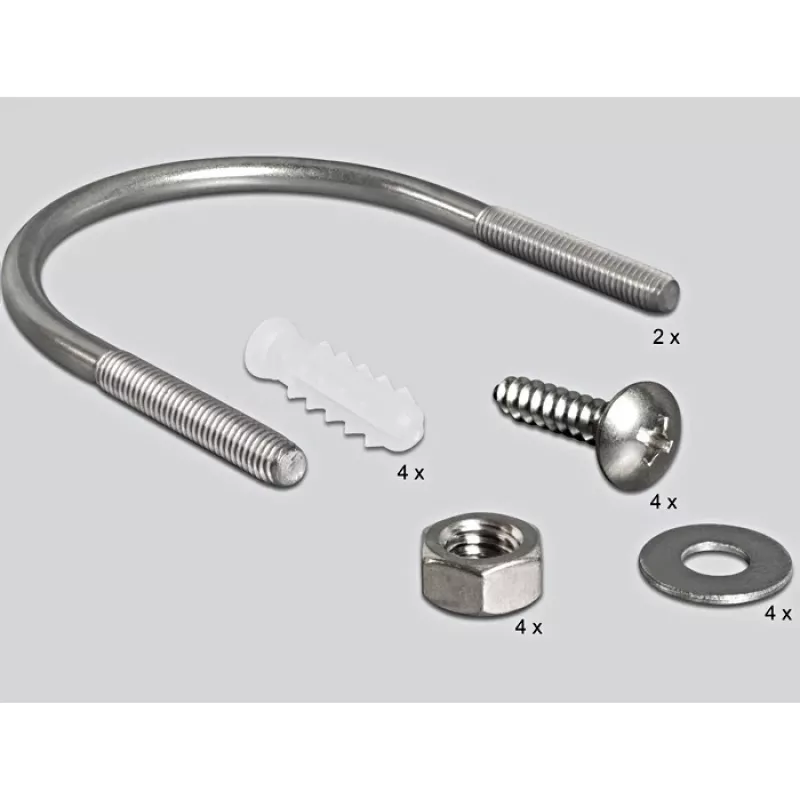 Antena ALLNET 2,4 GHz 8 dBi Omni Outdoor N-Tipo-Fêmea ANT-24-1T1R-OMNI-8dbi (ANT-24-1T1R-OMNI-8dbi)