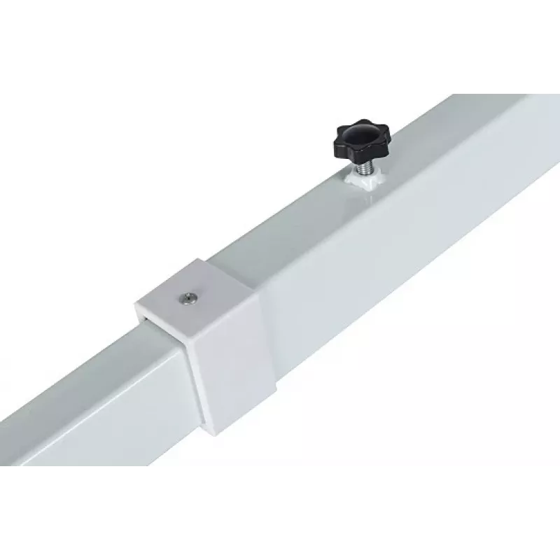 Suporte de parede AVTEK WallMount Next 1200 — aço, branco, telescópico, rotação 360°, inclinação ±42°, carga máxima 20 kg