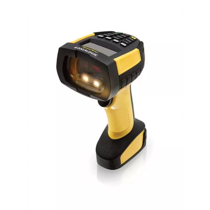 Leitor de códigos de barras portátil Datalogic PM9600-DKHP433RK10 1D/2D laser com fios sem fios