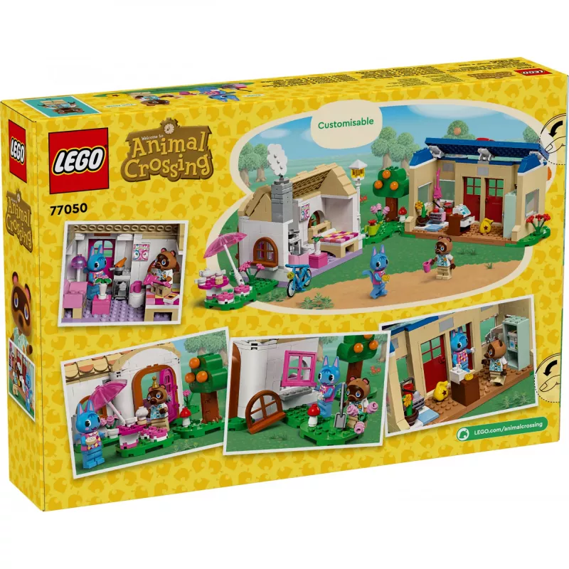 Brinquedo de construção LEGO 77050 Animal Crossing Loja do Nook Casa da Sophie Conjunto – conjunto de jogo modular