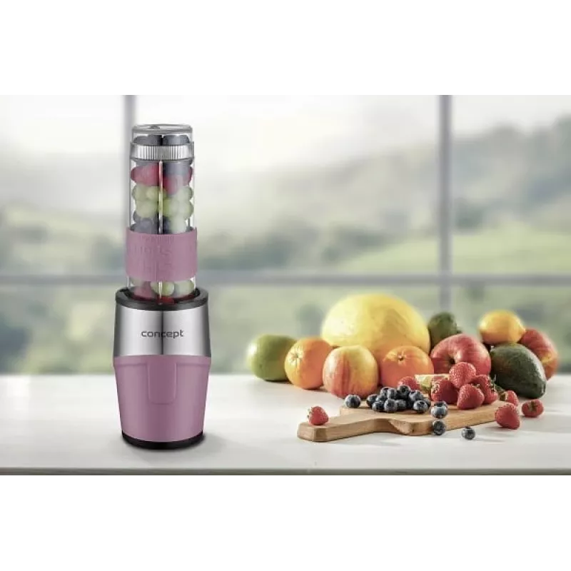 Máquina de smoothies SM3483 500 W rosa velho