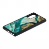 Capa de proteção iKins para Samsung Galaxy Note 20 — design Aqua Agate