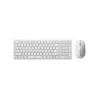 Teclado Alogic Echelon Compact USB-C BT alemão + rato branco - Teclado - USB Type-C - Teclado - USB Type-C