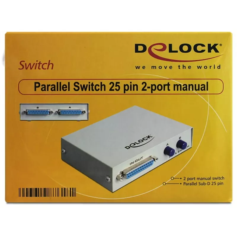 Comutador de impressora DeLOCK 87618