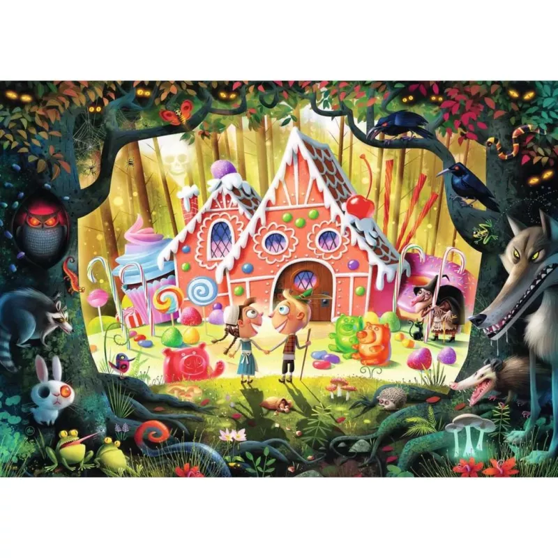 Puzzle Ravensburger Hansel e Gretel de Dean Macadam – 1000 peças, Ravensburger 12000415
