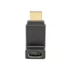 Tripp Eaton Tripp Lite Series adaptador conversor USB-C para USB Type-C em ângulo reto M/F 10Gbps 3A - adaptador USB - 24 pinos USB-C (M)