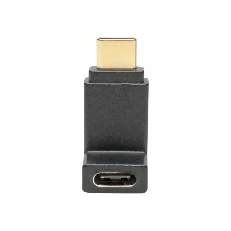Tripp Eaton Tripp Lite Series adaptador conversor USB-C para USB Type-C em ângulo reto M/F 10Gbps 3A - adaptador USB - 24 pinos USB-C (M)
