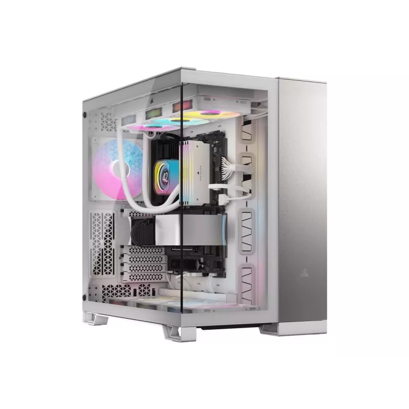 Caixa de computador Corsair CC-9011285-WW midi-tower cinzento, branco