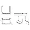 Router wireless Mikrotik L009UiGS-2HaxD-IN Gigabit Ethernet single-band (2,4 GHz) vermelho