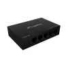 Switch de rede LANBERG DSM1-1005 5x 1 Gb/s não gerido desktop, caixa metálica, 12V