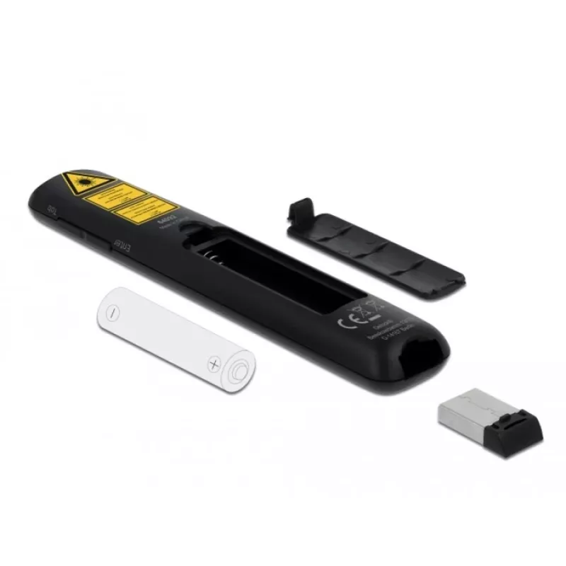 Apresentador laser DeLOCK USB 64092 preto