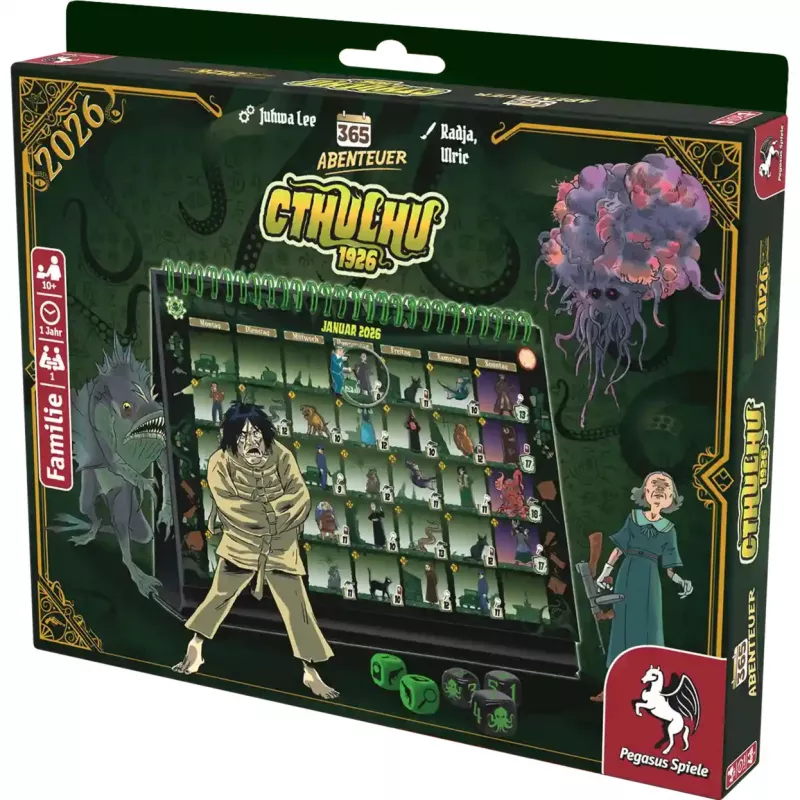 365 adventure - Cthulhu 1926 (Edição 2026), jogo de puzzle