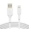 Belkin PVC USB-A para Lightning 2 m branco