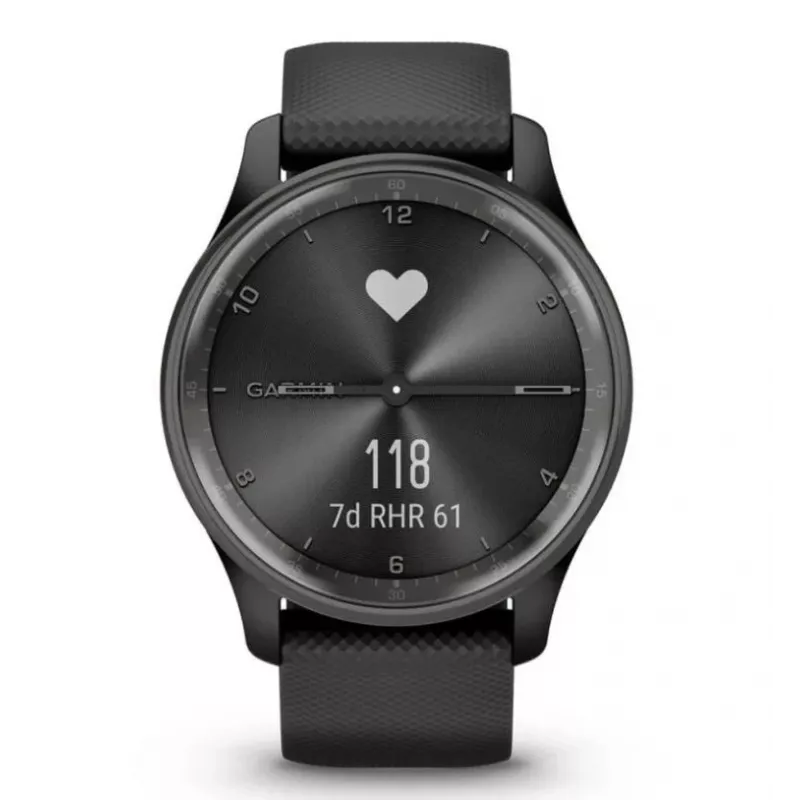 Garmin vivomove Trend LCD 40 mm Híbrido 254 x 346 píxeis ecrã tátil preto GPS (satélite)