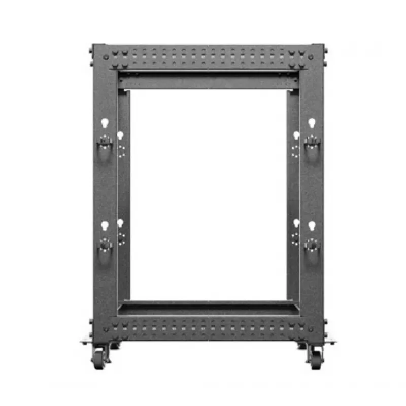 Rack autónomo Lanberg OR01-6115-B 15U preto capacidade 600 kg