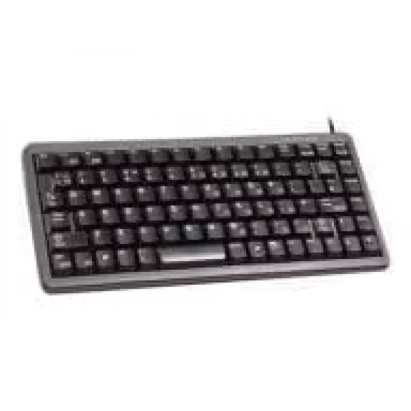 CHERRY Compact , Combo (USB + PS/2), DE Teclado Office USB + PS/2 QWERTY preto