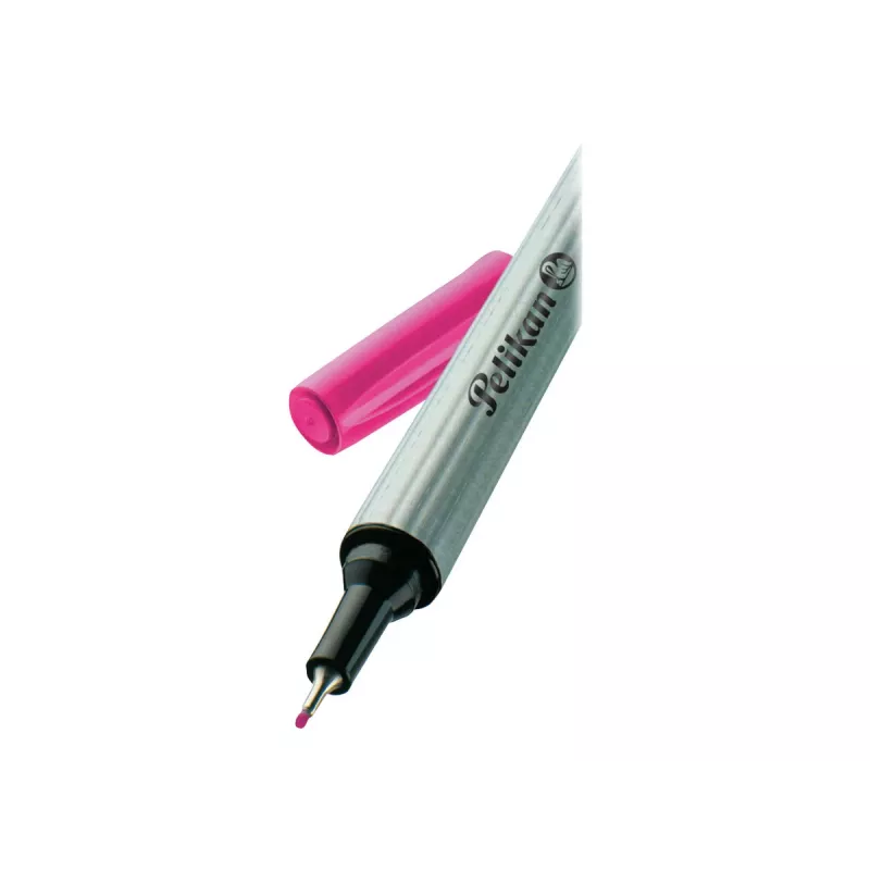 Caneta fineliner Pelikan 96 rosa 10 unid.