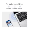 Adaptador WiFi USB MERCUSYS MA60XNB AX900 com Bluetooth 5.0