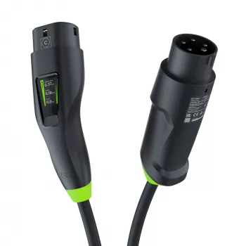 Green Cell Habu EVGC01 Carregador móvel para veículos elétricos 11 kW 7 m Type 2 CEE wallbox preto