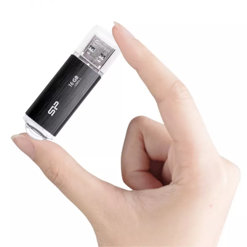 Pen USB SILICON POWER Blaze B02 16 GB USB Type-A 3.2 Gen 1 (SP016GBUF3B02V1K) preta
