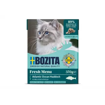 BOZITA Fresh Menu arinca em geleia - Comida húmida para gatos - 370g