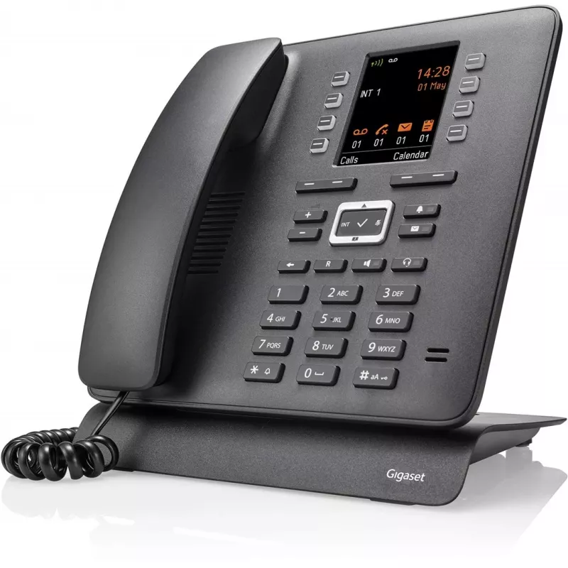Telefone IP Gigaset Maxwell C preto TFT