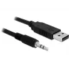 Conversor DeLOCK 83115 USB 2.0 para Serial TTL 3,5 mm 1,8 m – 5 V