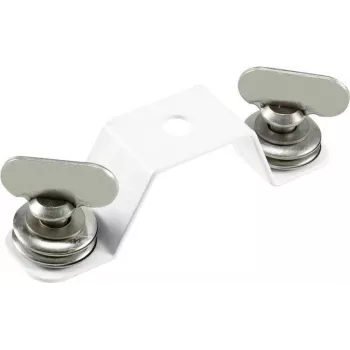Suporte de montagem EUROLITE Omega-Bügel 46 ws 51786564, braço Omega metálico para corpos de iluminação