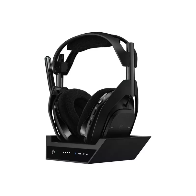 Logitech G Astro A50 X - Headset - circum-aural - Bluetooth / LIGHTSPEED - Sem fios - Preto