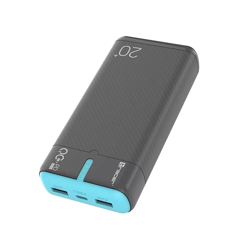 Tracer EnerGen 20000 mAh preto, azul