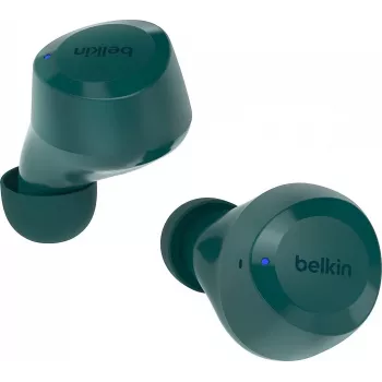 Belkin SoundForm Bolt AUC009btTE auriculares intra-auriculares true wireless com microfone, azul-petróleo